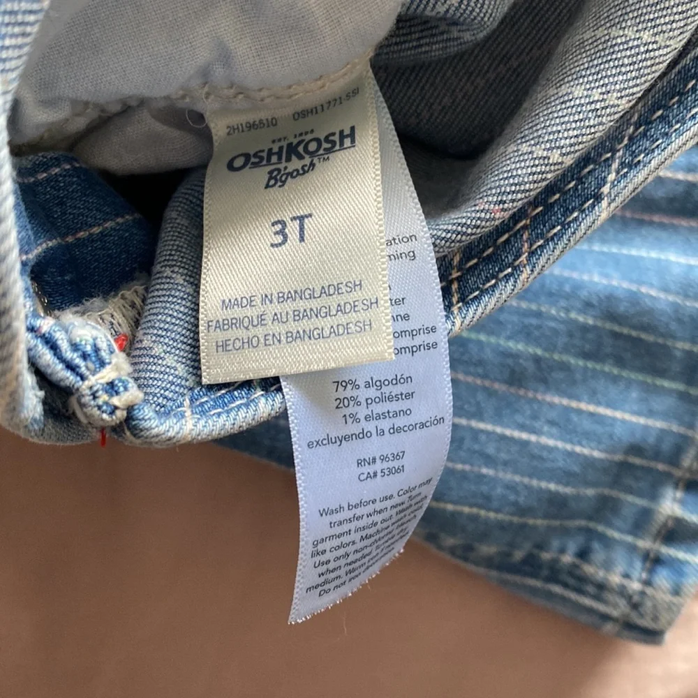 Oshkosh B’ Gosh Overalls 3T